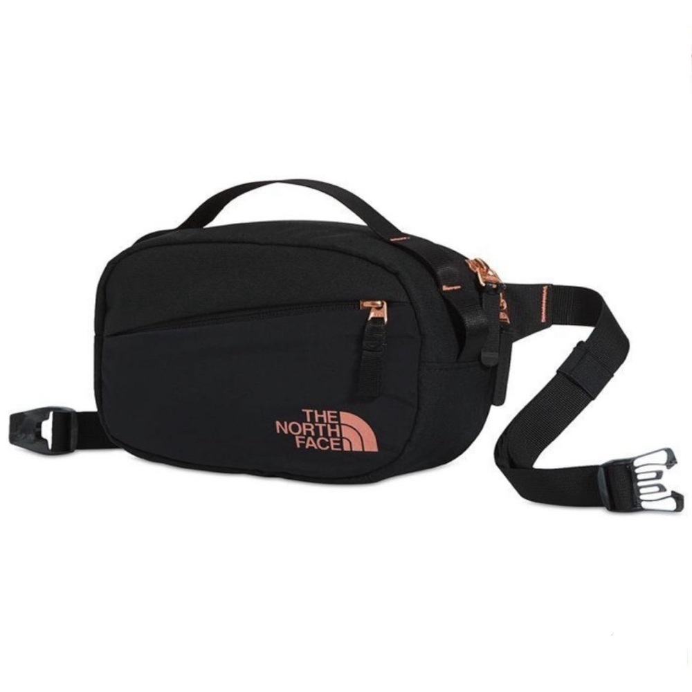 NWT The North Face Isabella Hip Pack (Rose Gold/ Black)